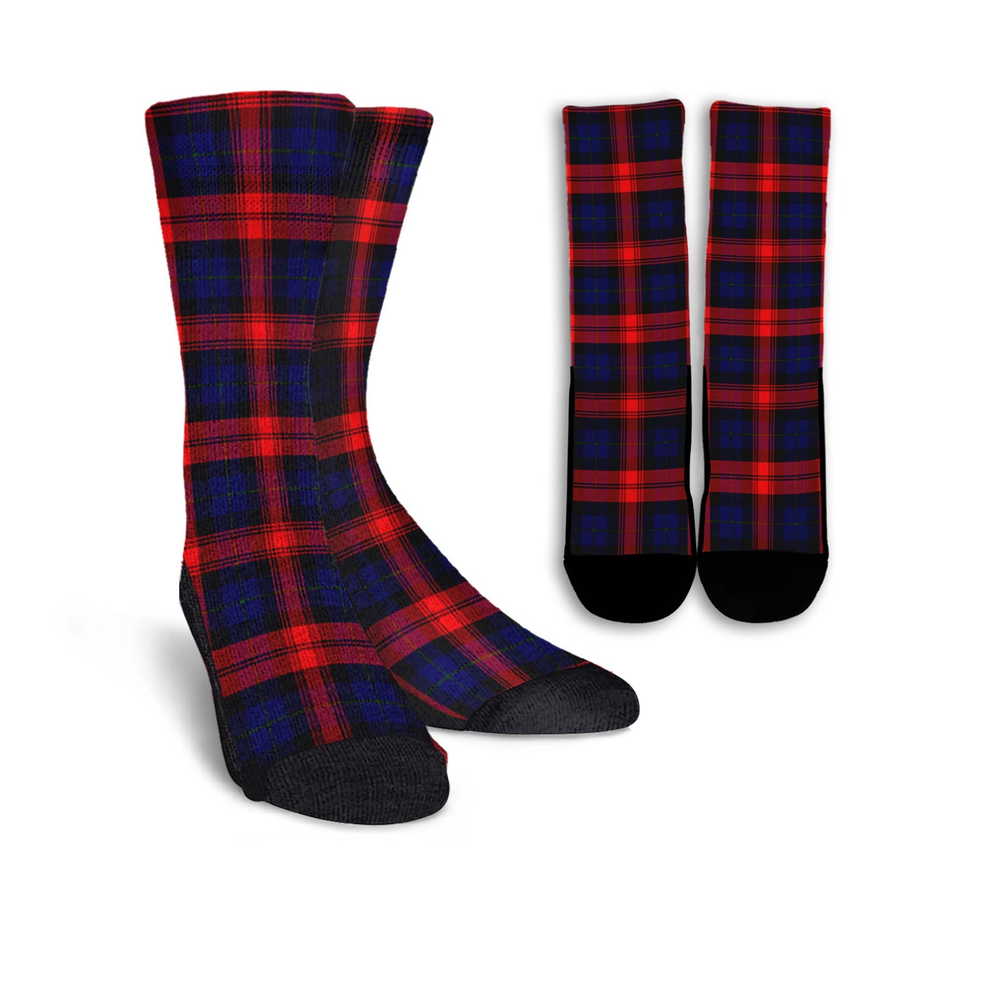 McLaughlin Tartan Crew Socks - Tartanvibesclothing