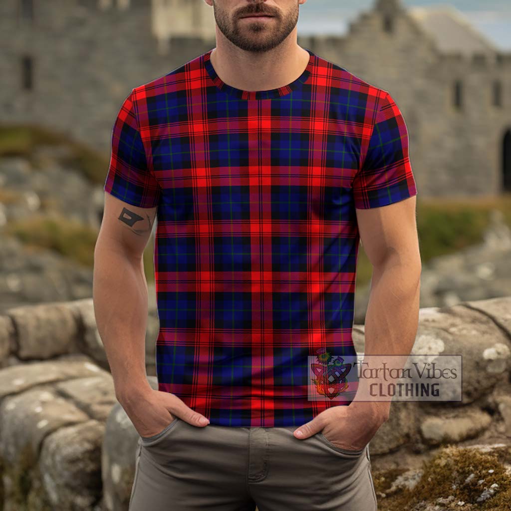 McLaughlin Tartan Cotton T-Shirt Men's Shirt - Tartanvibesclothing Shop