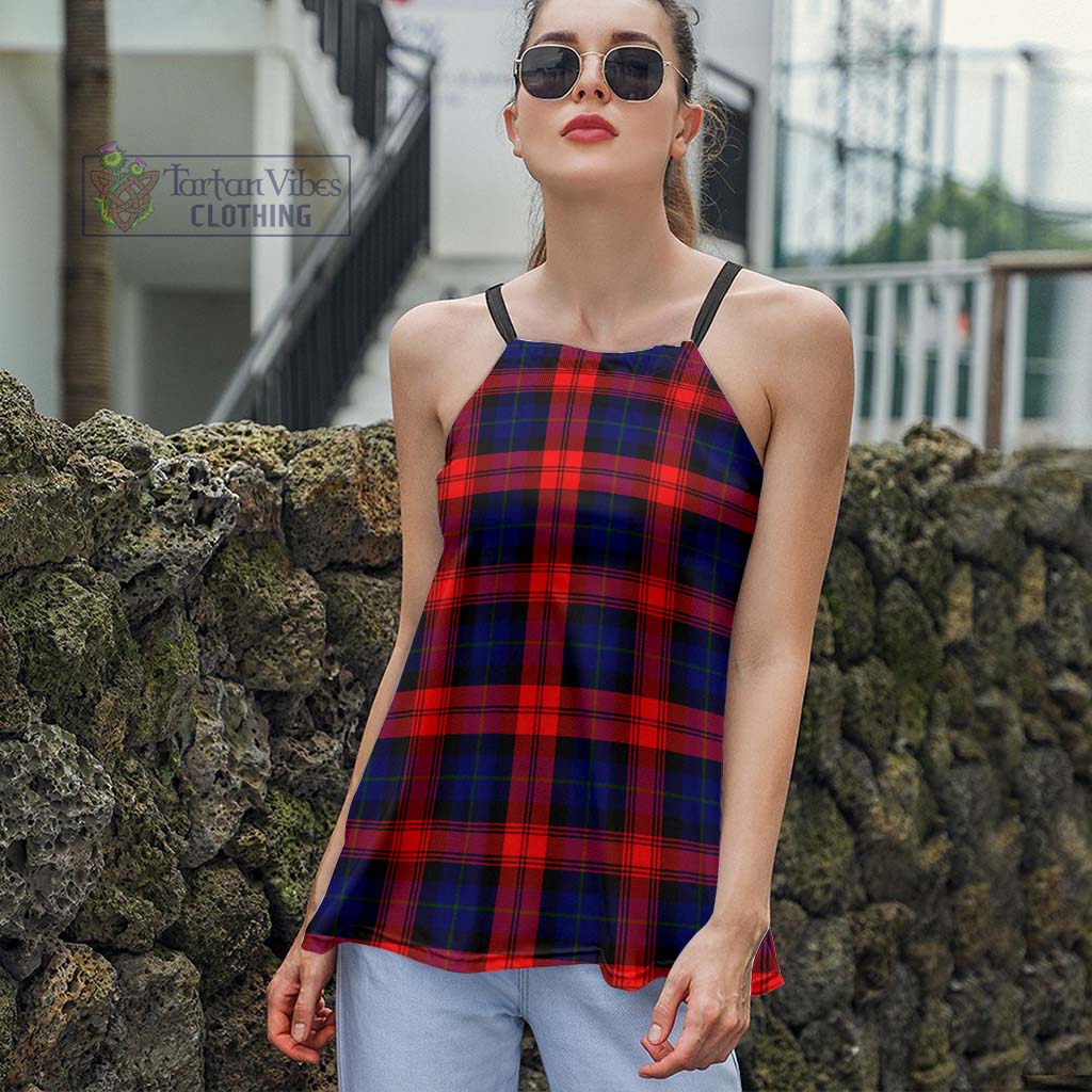 Tartan Vibes Clothing McLaughlin Tartan Loose Halter Neck Camisole