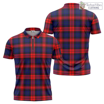 McLaughlin Tartan Zipper Polo Shirt