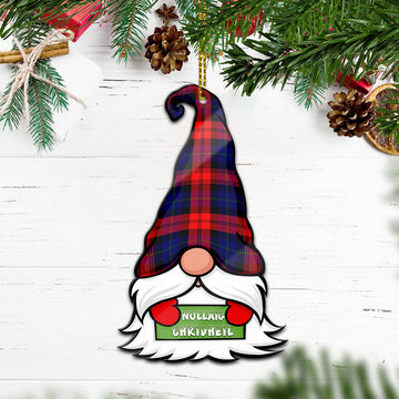 McLaughlin Gnome Christmas Ornament with His Tartan Christmas Hat