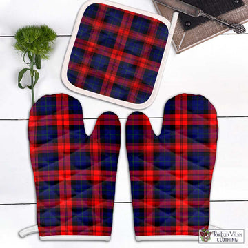 McLaughlin Tartan Combo Oven Mitt & Pot-Holder White - Tartan Vibes Clothing