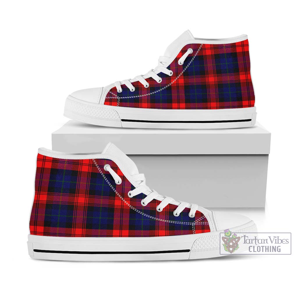 Tartan Vibes Clothing McLaughlin Tartan High Top Shoes