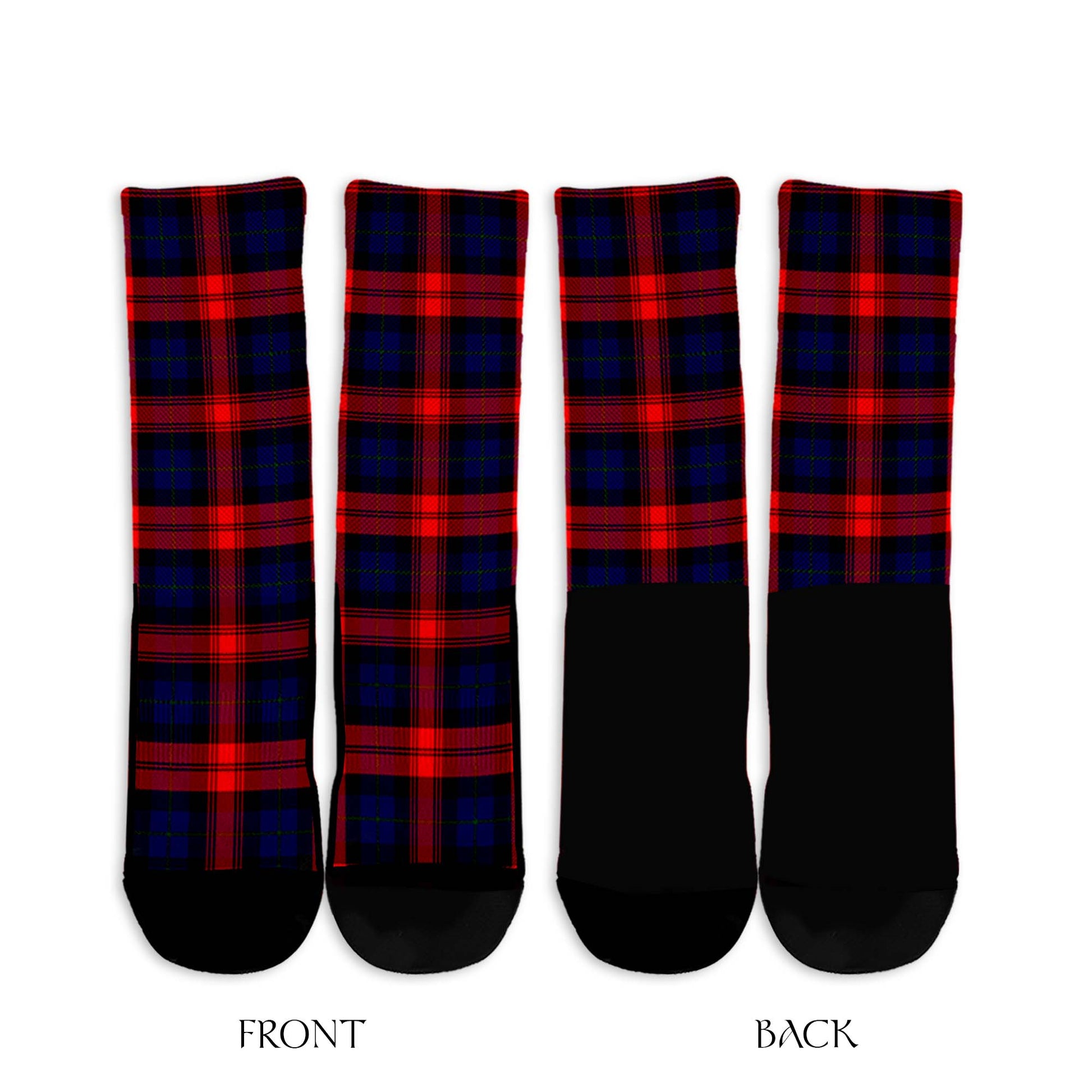 McLaughlin Tartan Crew Socks - Tartanvibesclothing