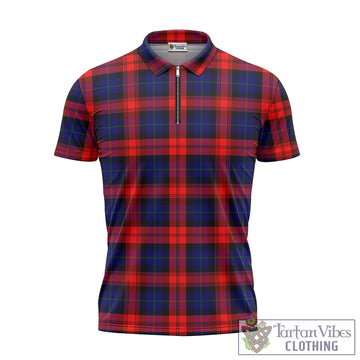 McLaughlin Tartan Zipper Polo Shirt