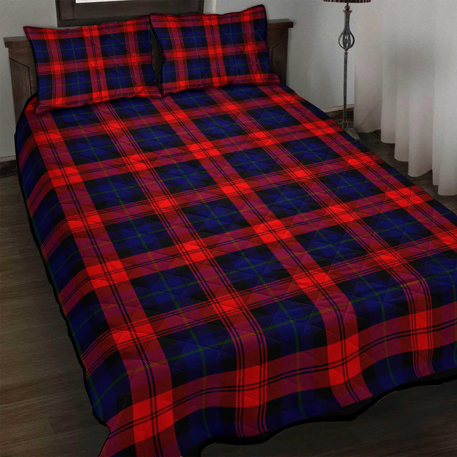 McLaughlin Tartan Quilt Bed Set - Tartan Vibes Clothing