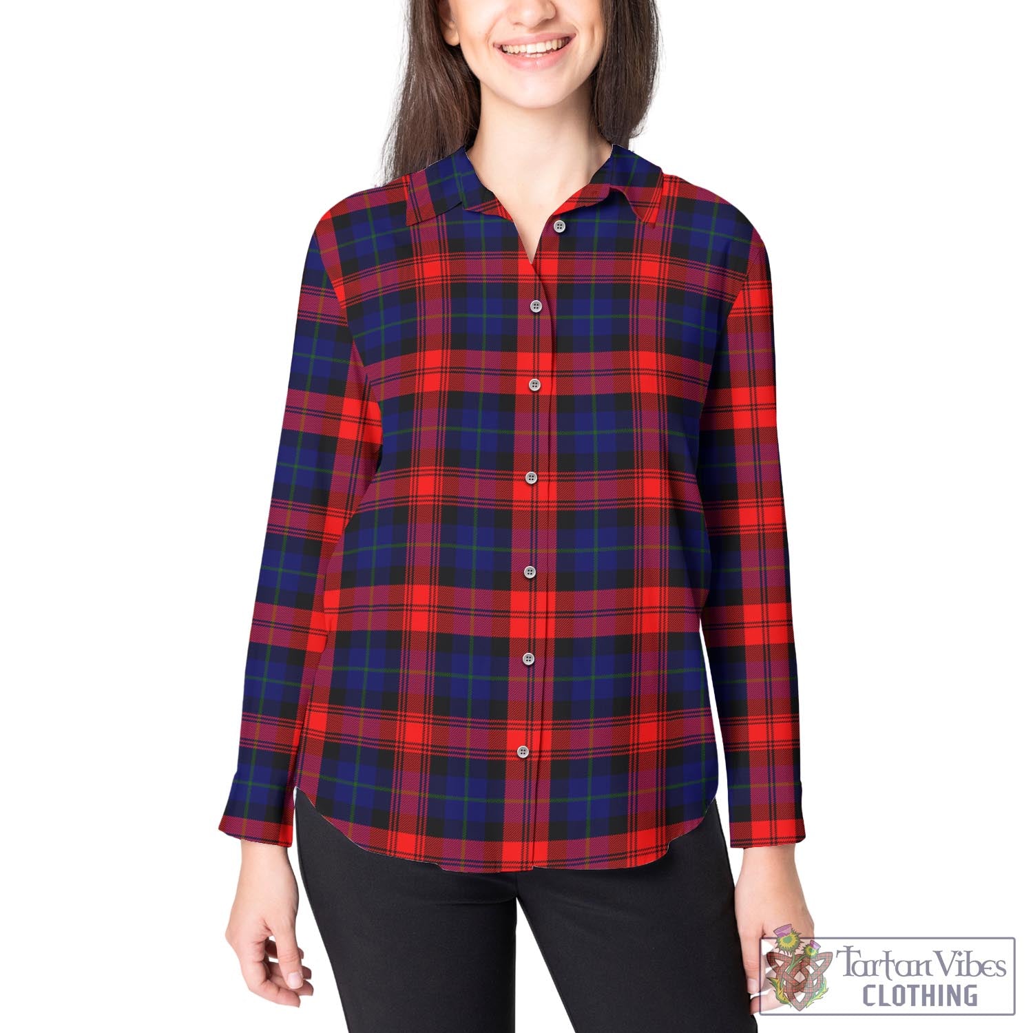 McLaughlin Tartan Womens Casual Shirt