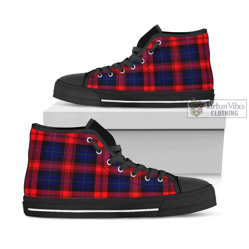 Tartan Vibes Clothing McLaughlin Tartan High Top Shoes