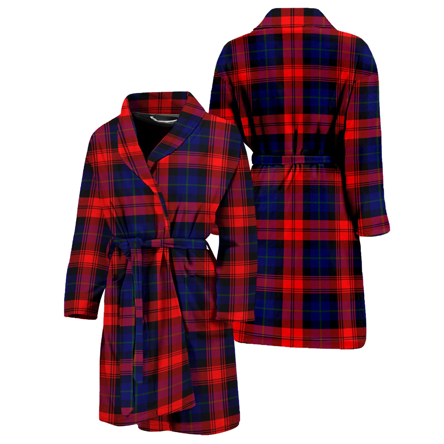 McLaughlin Tartan Bathrobe Unisex M - Tartan Vibes Clothing