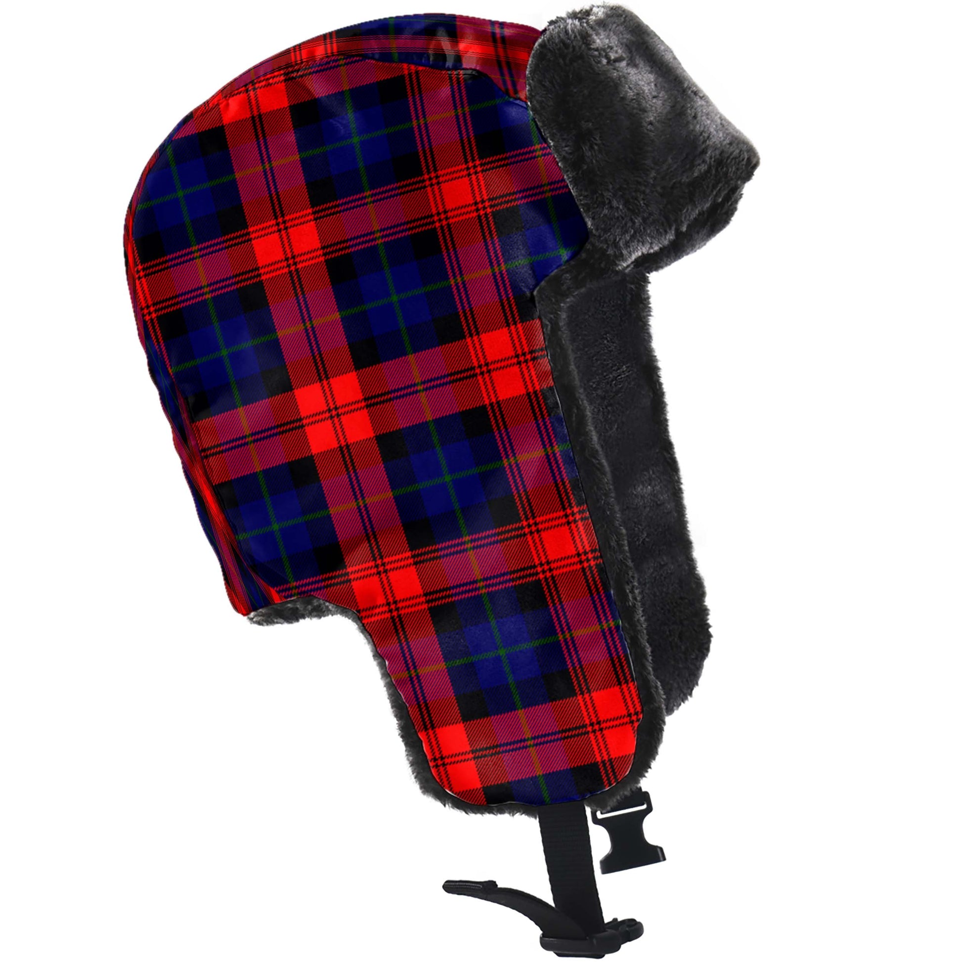 McLaughlin Tartan Winter Trapper Hat - Tartanvibesclothing