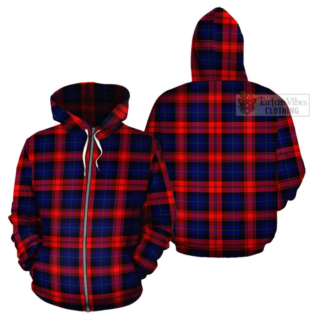 McLaughlin Tartan Cotton Hoodie Zip Hoodie - Tartan Vibes Clothing