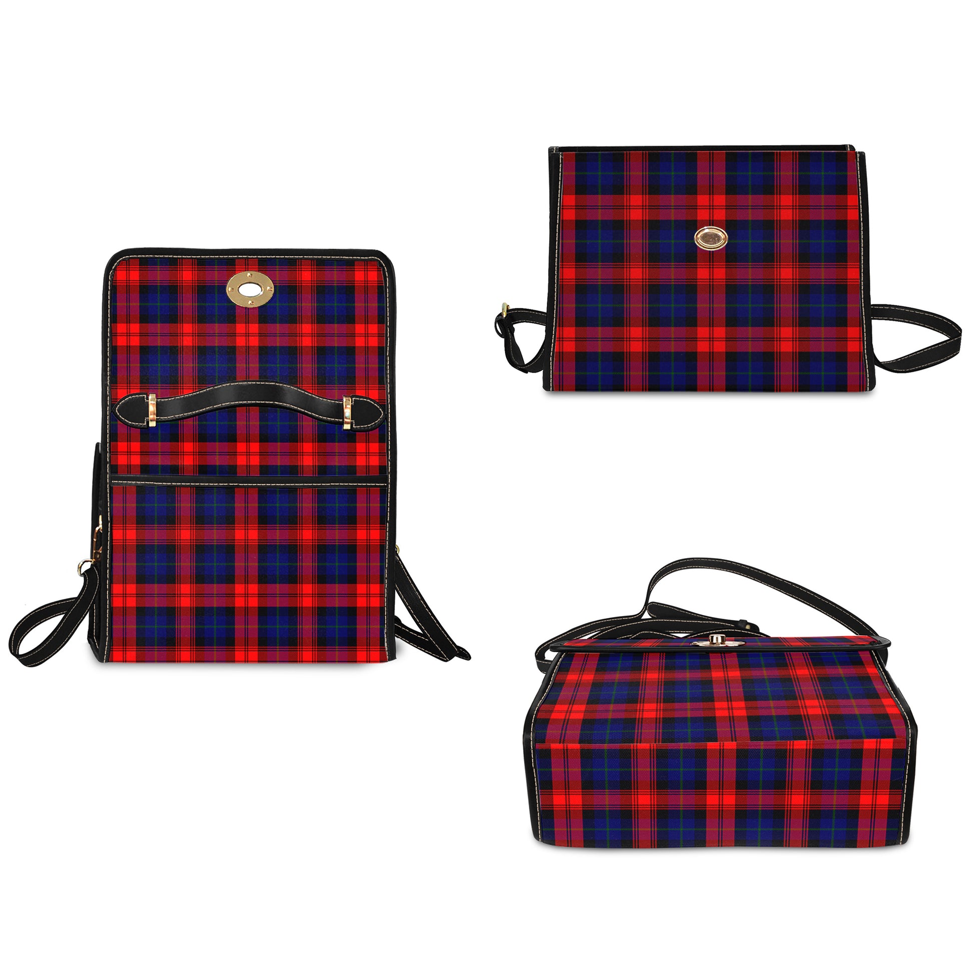 mclaughlin-tartan-leather-strap-waterproof-canvas-bag