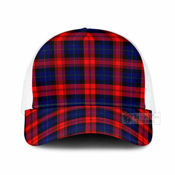 McLaughlin Tartan Mesh Trucker Cap One Size (Adjustable) White - Tartan Vibes Clothing