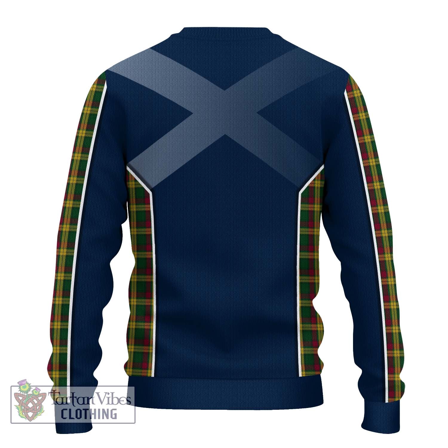 Tartan Vibes Clothing McMillan Ancient Tartan Knitted Sweater with Family Crest and Lion Rampant Vibes Sport Style