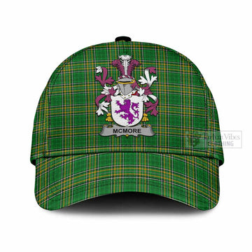 McMore Irish Clan Tartan Classic Cap with Coat of Arms