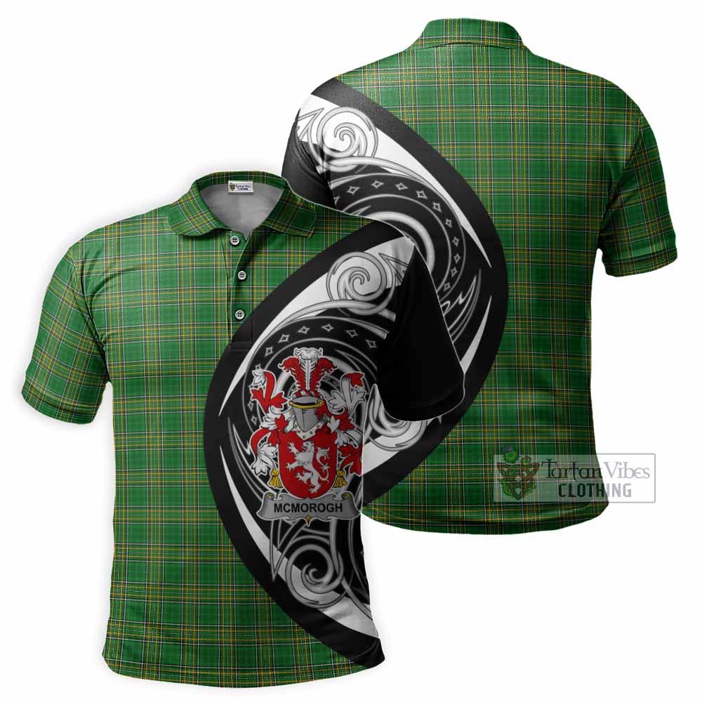 McMorogh Irish Clan Polo Shirt Celtic Circle Style - Tartan Vibes Clothing
