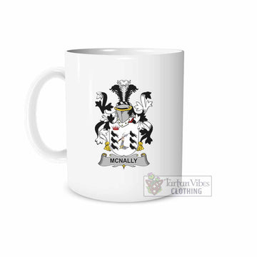 McNally Irish Clan Coat of Arms Ceramic Mug