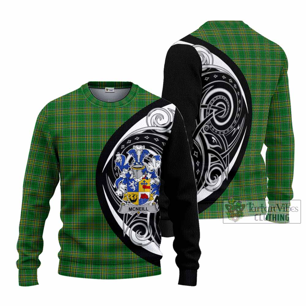 McNeill Irish Clan Knitted Sweater Celtic Circle Style - Tartan Vibes Clothing