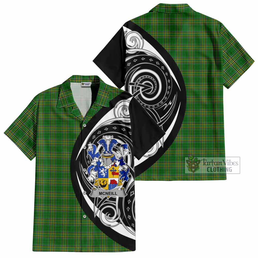 McNeill Irish Clan Hawaiian Shirt Celtic Circle Style - Tartan Vibes Clothing