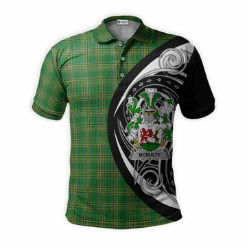 McNulty Irish Clan Polo Shirt Celtic Circle Style Kid - Tartan Vibes Clothing