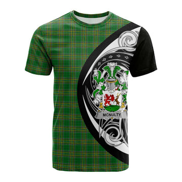 McNulty Irish Clan Cotton T-shirt Celtic Circle Style Kid's Shirt - Tartan Vibes Clothing