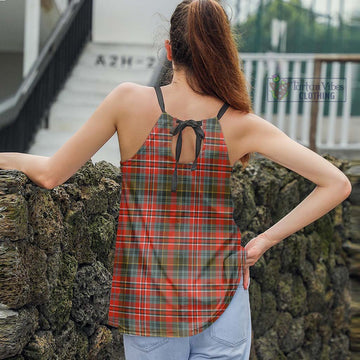 McPherson Weathered Tartan Loose Halter Neck Camisole - Tartan Vibes Clothing