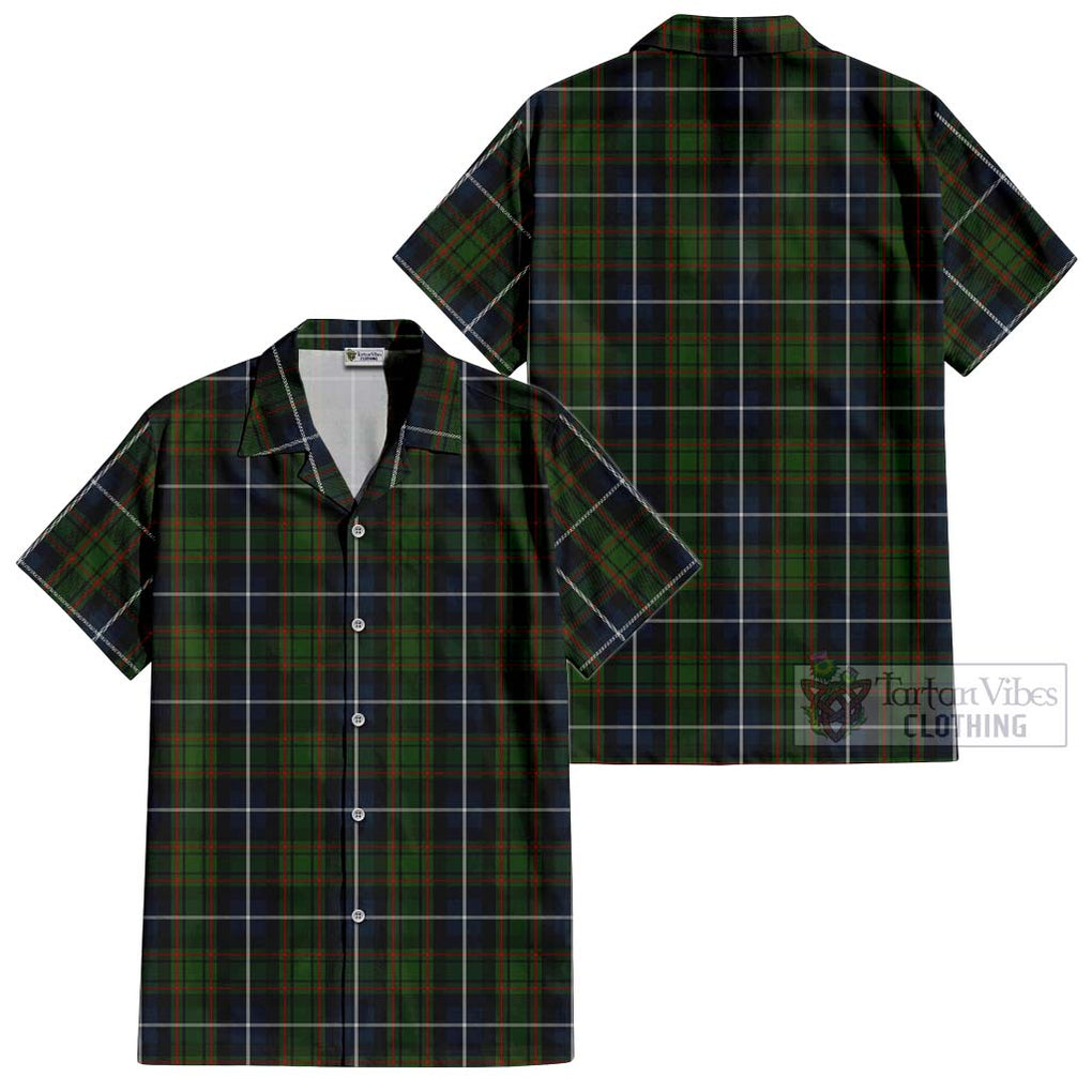 McRae Hunting Tartan Cotton Hawaiian Shirt Kid - Tartanvibesclothing Shop