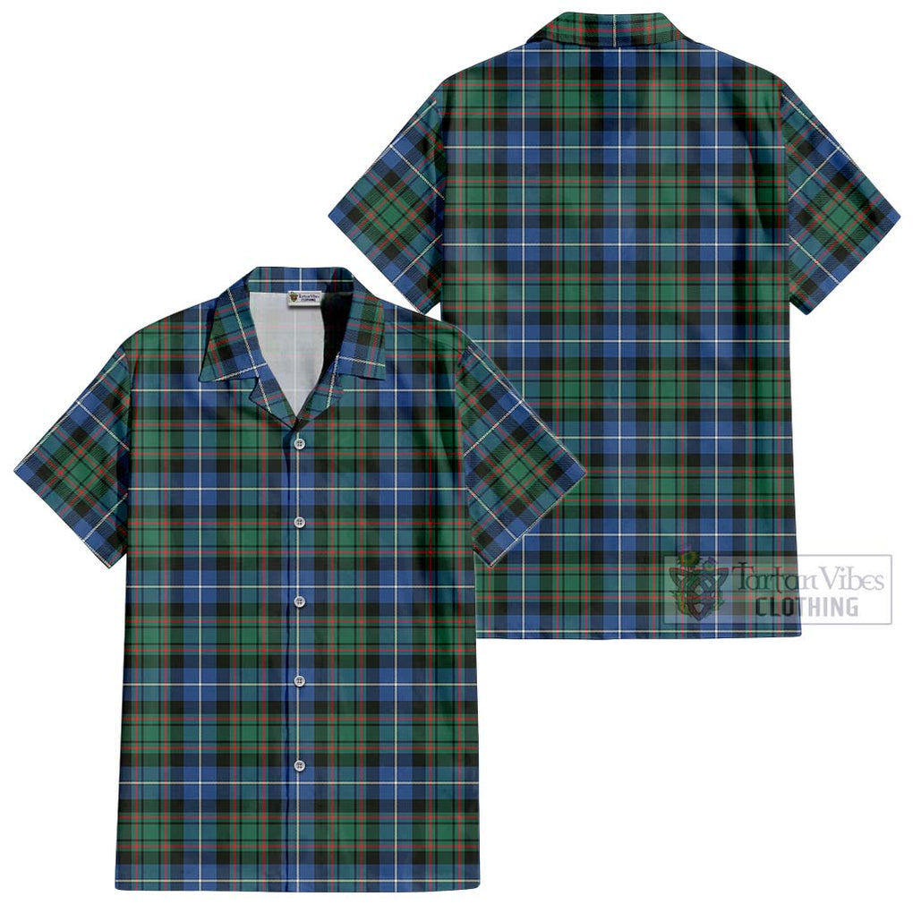 McRae Hunting Ancient Tartan Cotton Hawaiian Shirt Kid - Tartanvibesclothing Shop