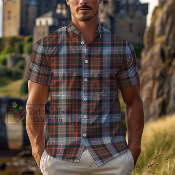 McRae Hunting Weathered Tartan Cotton Hawaiian Shirt