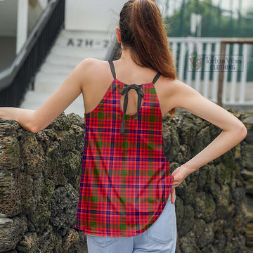 McRow Tartan Loose Halter Neck Camisole - Tartan Vibes Clothing