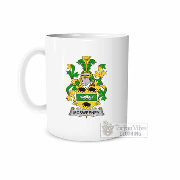 McSweeney Irish Clan Coat of Arms Ceramic Mug