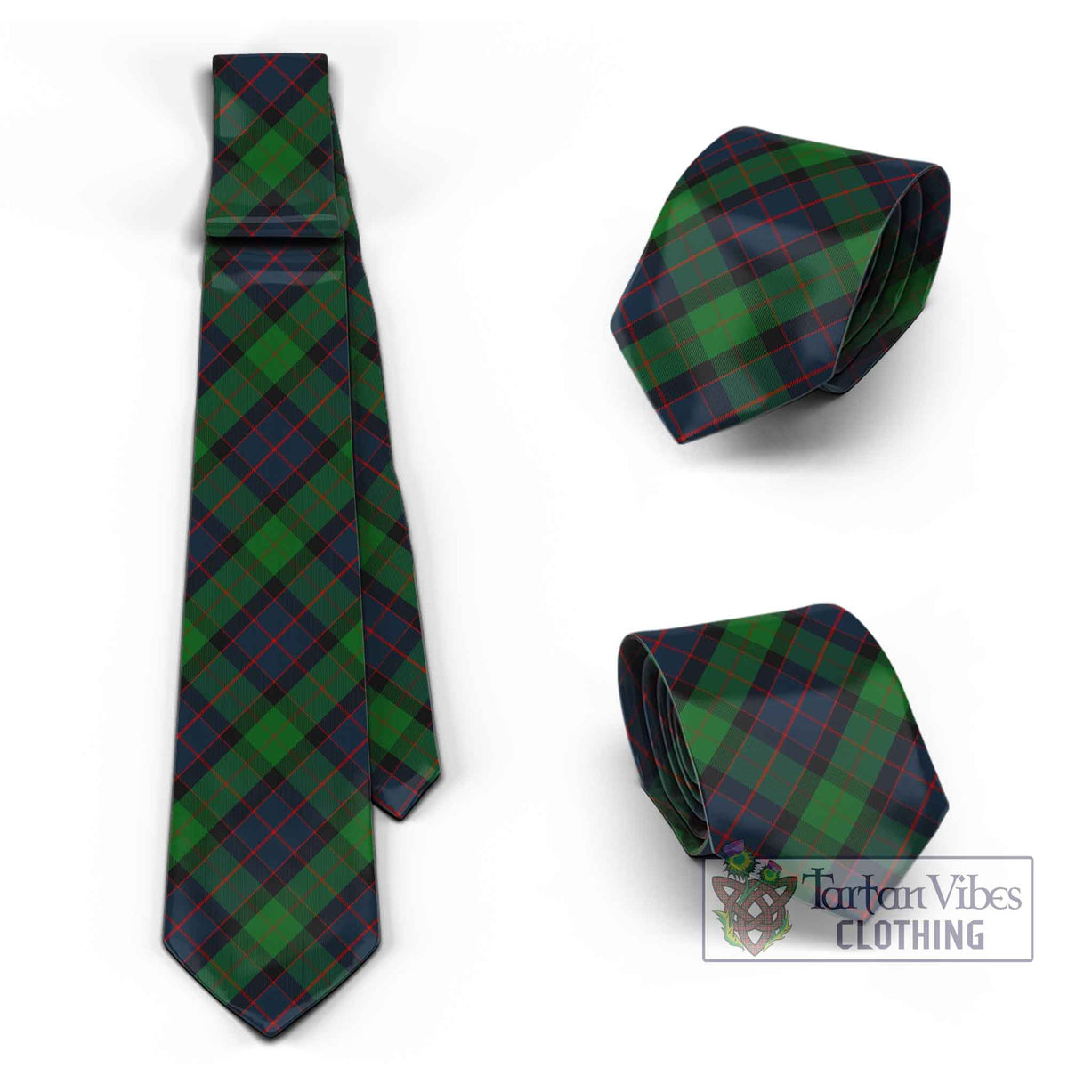 McWilliam Tartan Classic Necktie Cross Style Necktie One Size - Tartan Vibes Clothing