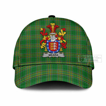 Meara Irish Clan Tartan Classic Cap with Coat of Arms