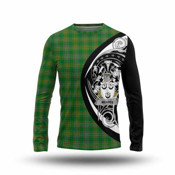 Meares Irish Clan Long Sleeve T-Shirt Celtic Circle Style Unisex - Tartan Vibes Clothing