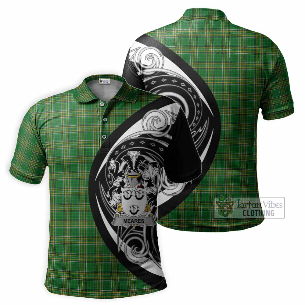 Meares Irish Clan Polo Shirt Celtic Circle Style - Tartan Vibes Clothing