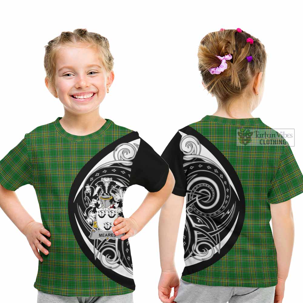 Meares Irish Clan Kid T-Shirt Celtic Circle Style - Tartan Vibes Clothing