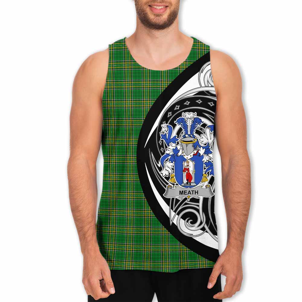 Meath Irish Clan Men's Tank Top Celtic Circle Style Men - Tartan Vibes Clothing