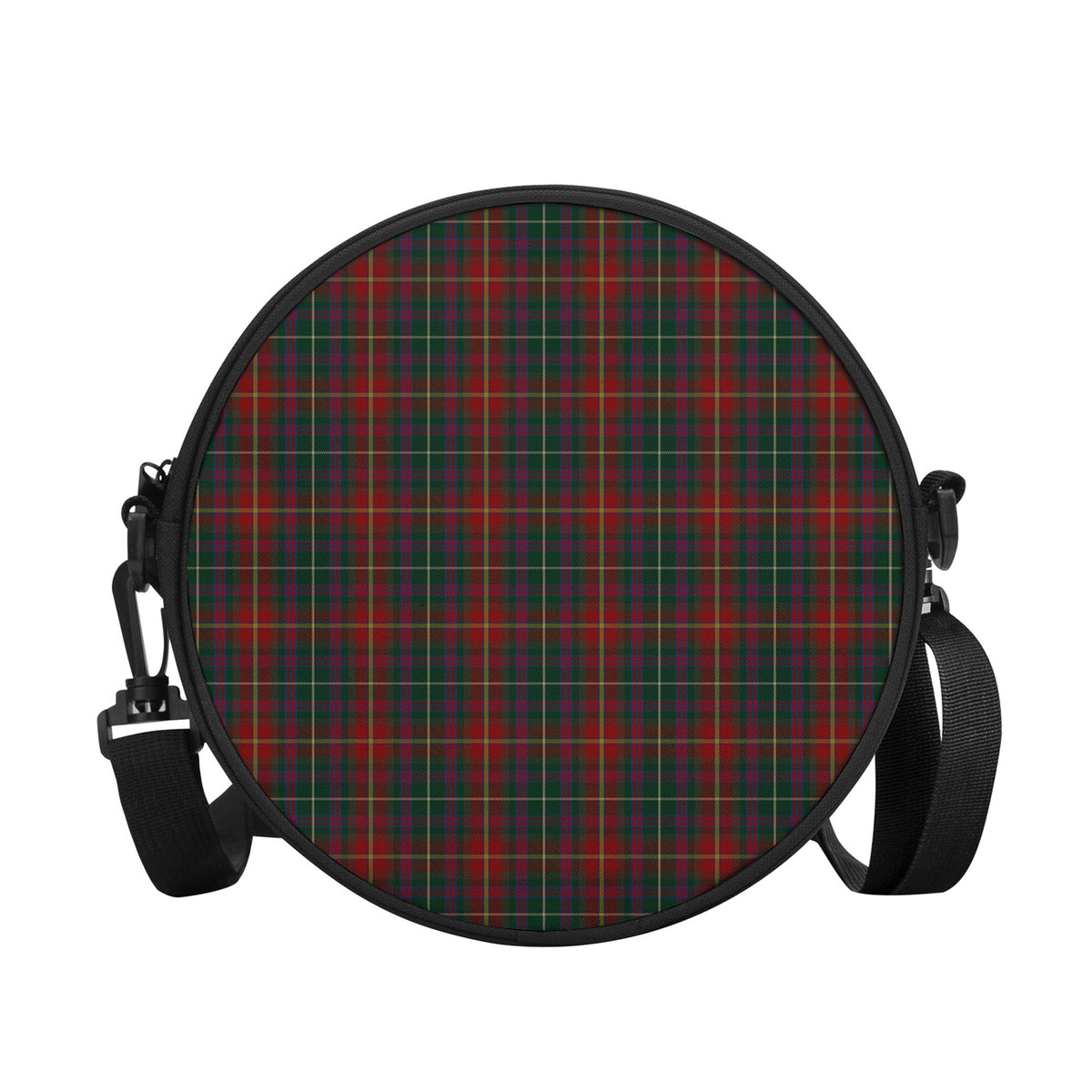 Meath County Ireland Tartan Round Satchel Bags - Tartan Vibes Clothing