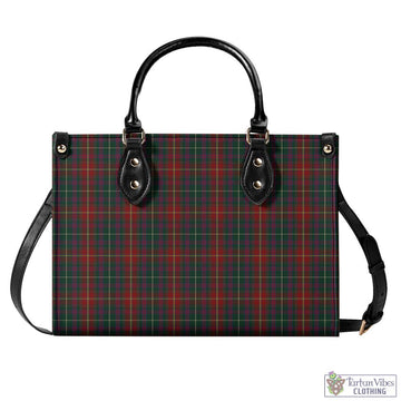 Meath County Ireland Tartan Luxury Leather Handbags