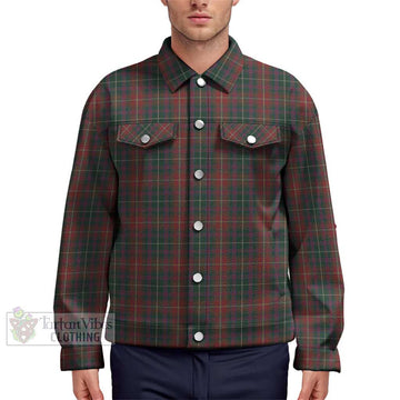 Meath County Ireland Tartan Unisex Lapel Cotton Jacket