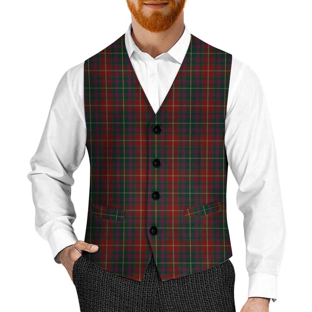 Tartan Vibes Clothing Meath County Ireland Tartan Men's Sleeveless Suit Vest