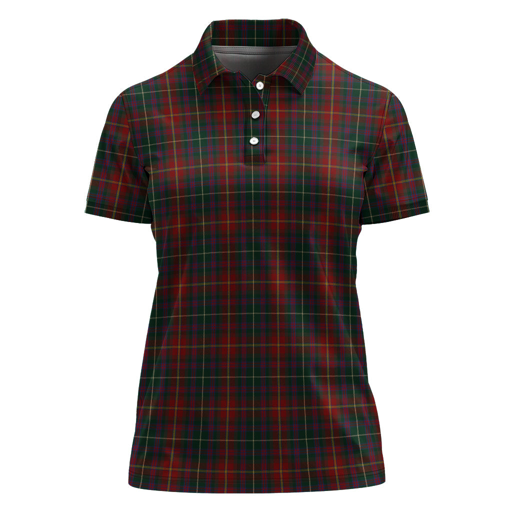 meath-county-ireland-tartan-polo-shirt-for-women