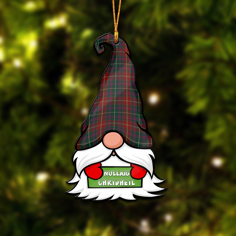 Meath County Ireland Gnome Christmas Ornament with His Tartan Christmas Hat - Tartan Vibes Clothing