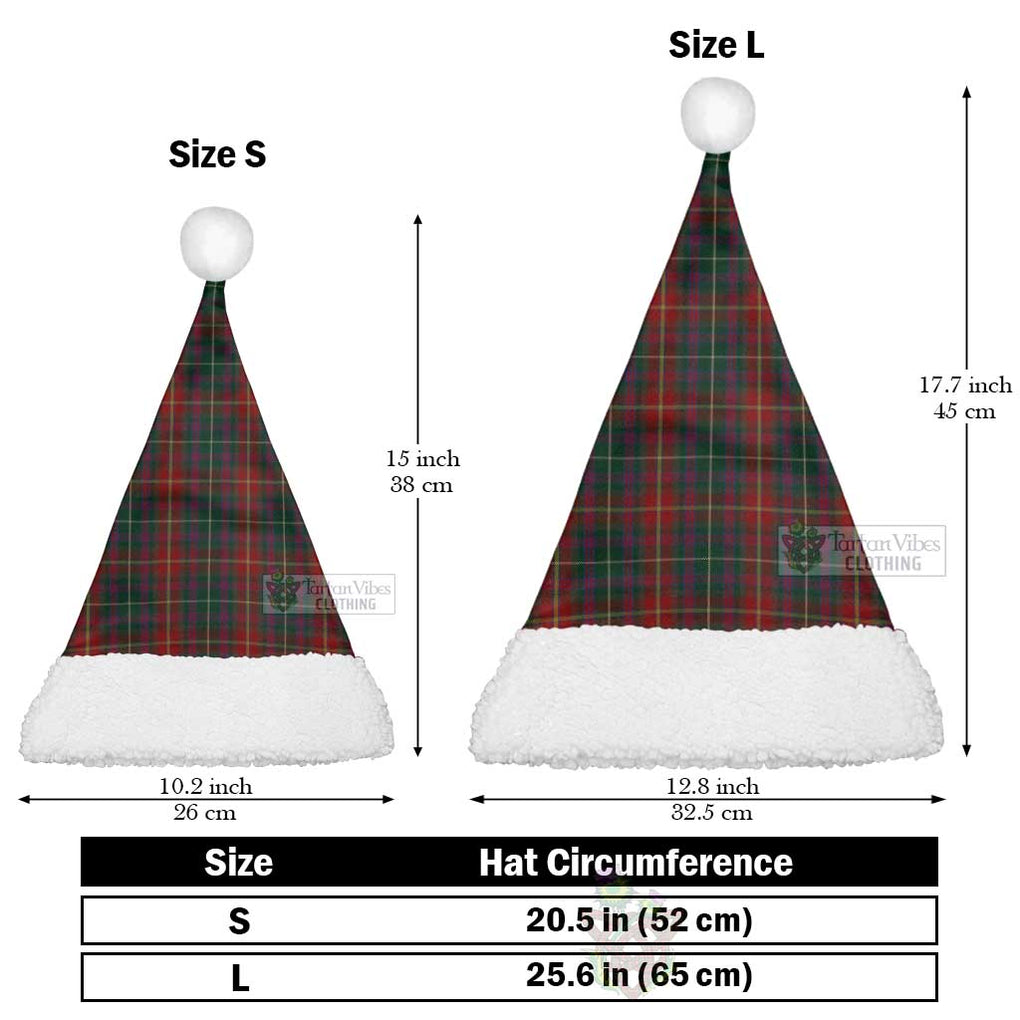 Tartan Vibes Clothing Meath County Ireland Tartan Christmas Santa Hats