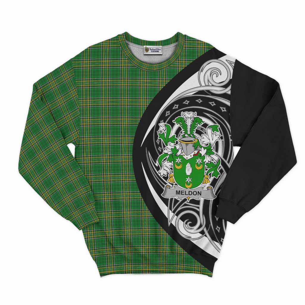 Meldon Irish Clan Sweatshirt Celtic Circle Style Unisex - Tartan Vibes Clothing