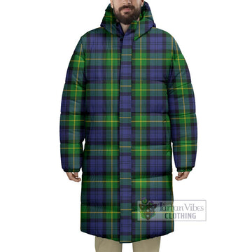 Meldrum Tartan Long Down Jacket