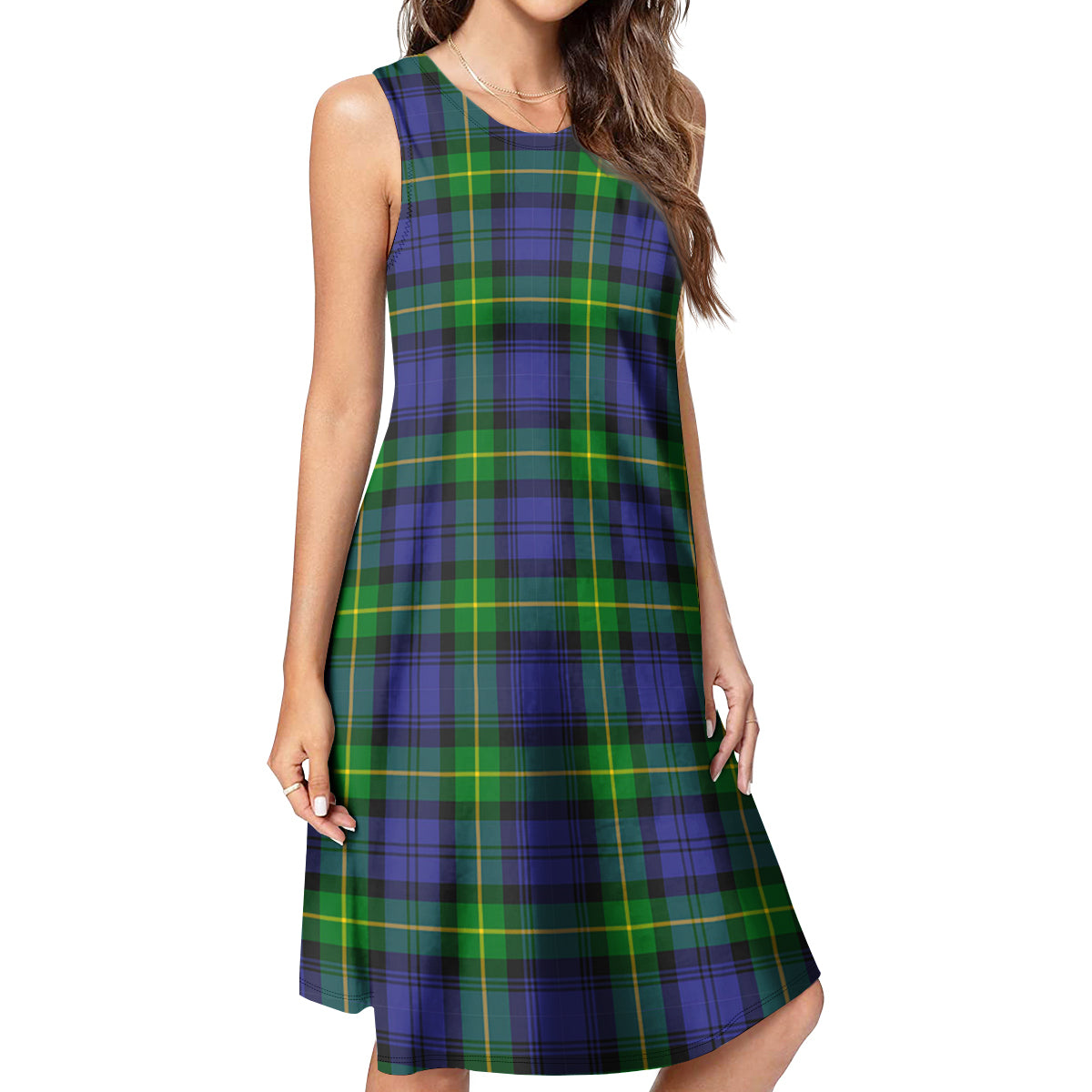 Meldrum Tartan Womens Casual Dresses - Tartanvibesclothing