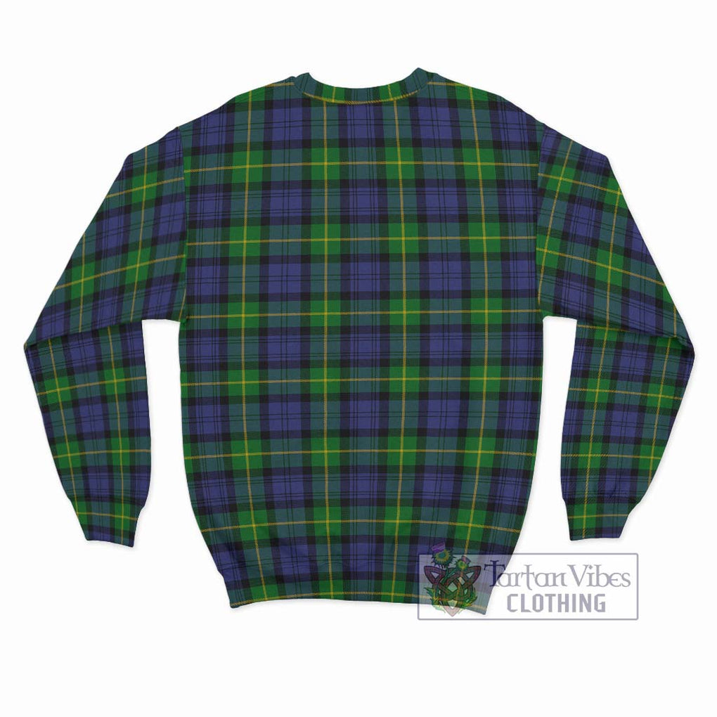 Meldrum Tartan Sweatshirt with Family Crest DNA In Me Style - Tartanvibesclothing Shop