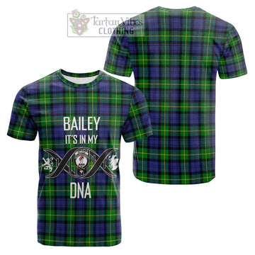 Meldrum Tartan Cotton T-shirt with Family Crest DNA In Me Style Kid's Shirt - Tartan Vibes Clothing