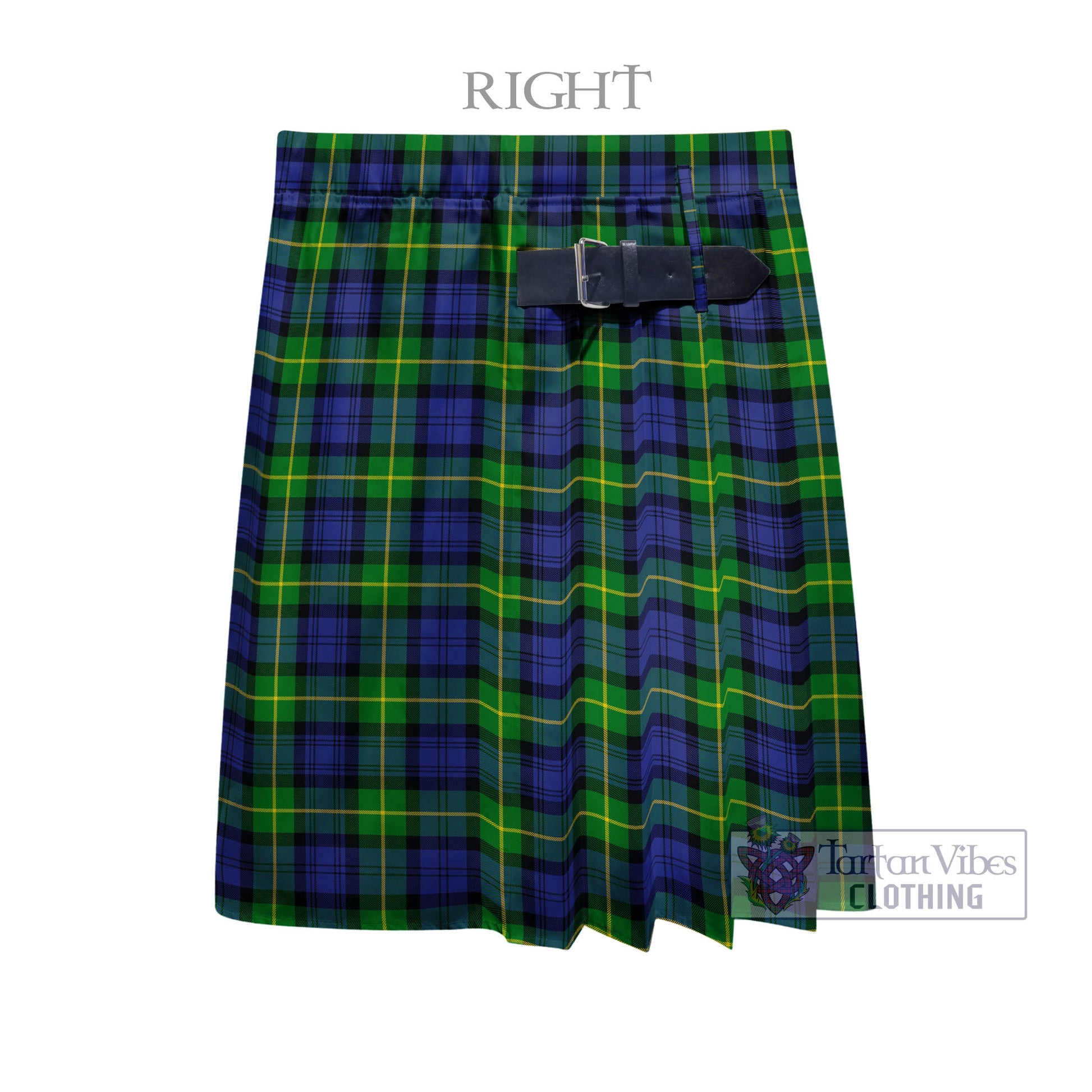 Tartan Vibes Clothing Meldrum Tartan Men's Pleated Skirt - Fashion Casual Retro Scottish Style